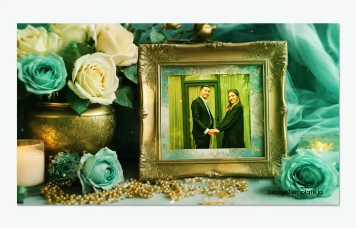 Best Floral Wedding Invitation Dynamic 3D Slideshow
